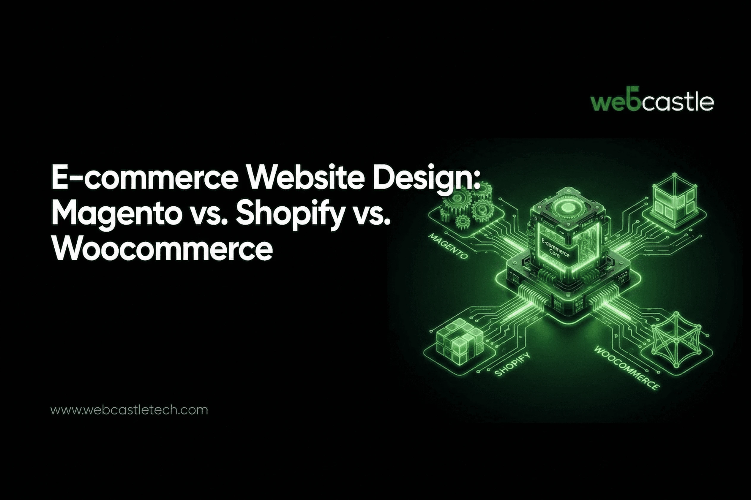 E-commerce Website Design: Magento vs. Shopify vs. WooCommerce