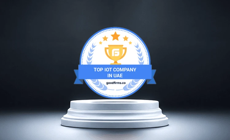 Top iOT Company in UAE Award - Goodfirms