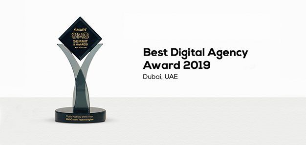 WebCastle Technologies is the “Best Digital Agency” at the Smart SMB Summit and Awards 2019